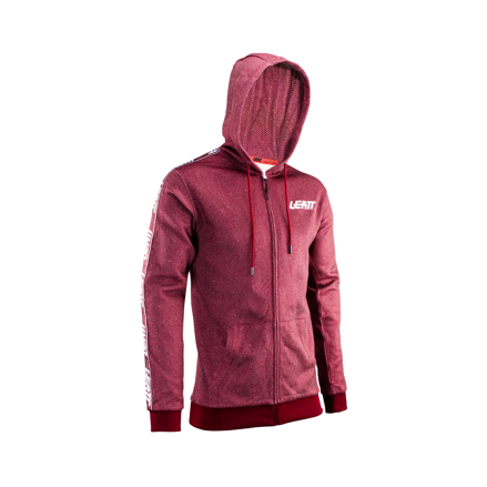 Leatt mikina Premium Ruby, na zips Leatt mikina Premium Ruby, na zips