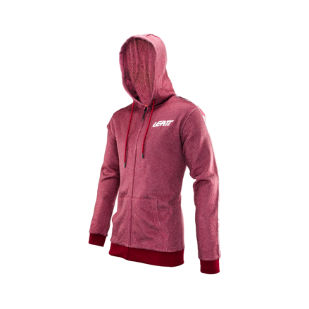 Leatt mikina Premium Ruby, na zips Leatt mikina Premium Ruby, na zips