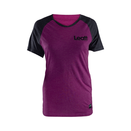 Leatt dres s krátkym rukávom MTB AllMtn 2.0, dámsky, purple