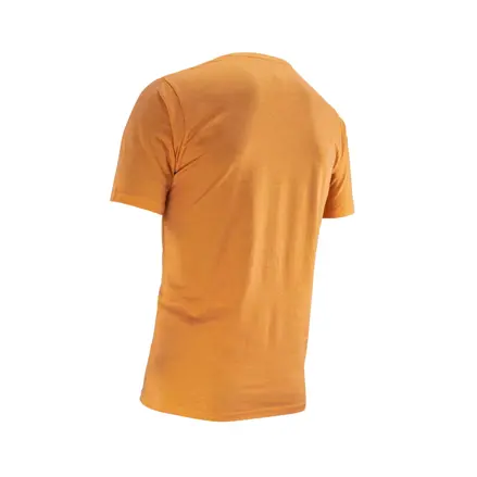 Leatt tričko s krátkym rukávom Core, pánske, rust