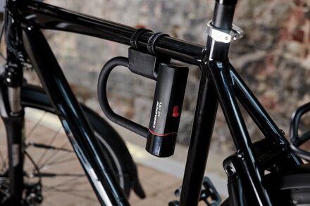 Trelock Zámok podkova U5 Mini 83 x 148 mm, držiak ZB 401