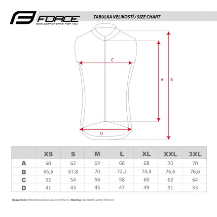 Force vesta WINDPRO neprofuk, fluo Force vesta WINDPRO neprofuk, fluo