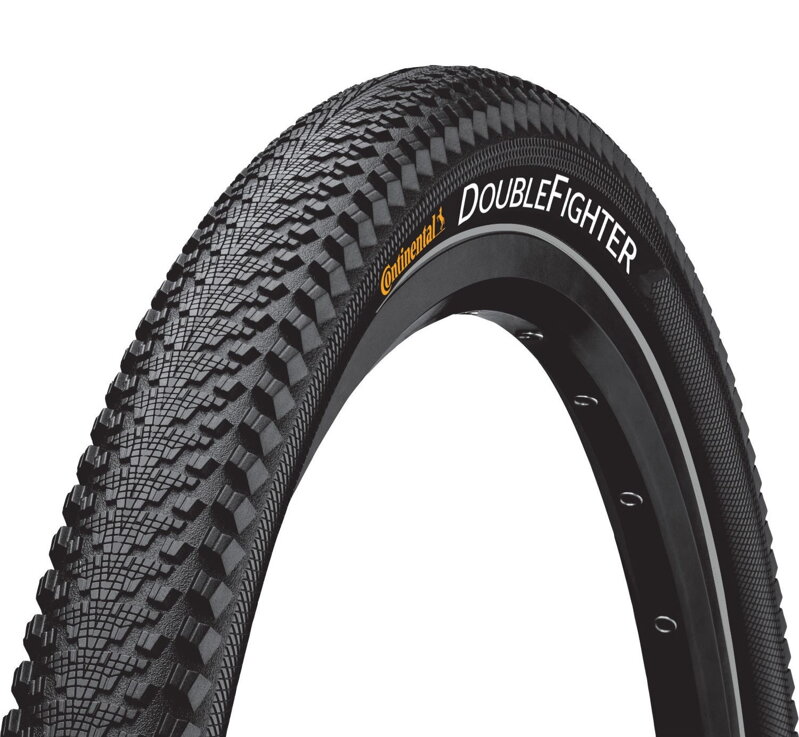 Plášť CONTINENTAL Double Fighter III Sport Reflex drôt - 16x1.75