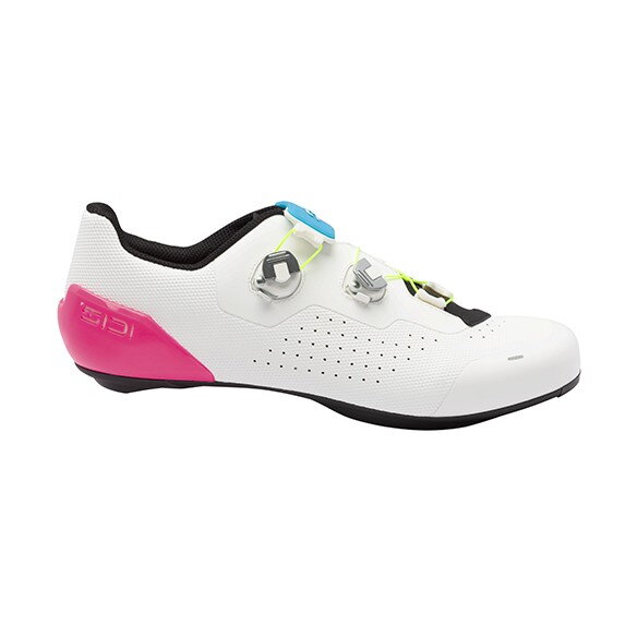 SIDI Genius X Wyve White/Fluo Cycling Shoes - 39