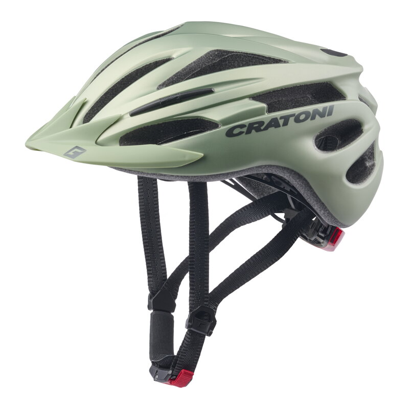 Dětská helma CRATONI Pacer Jr. Sage Matt  - S-M (54-58 cm)