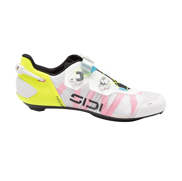 SIDI Wire 3 White/Yellow Fluo Cycling Shoes - 43