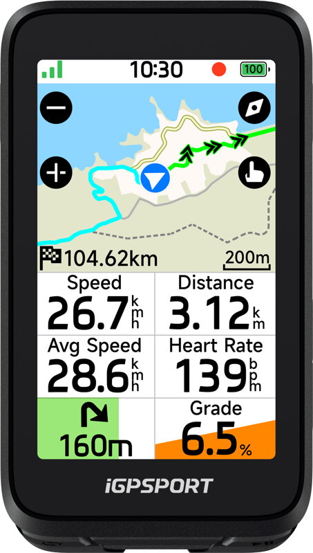 GPS navigácia iGPSport BiNavi Air
