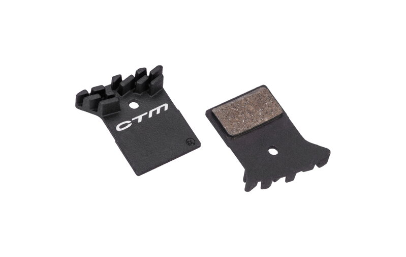 Brzdové doštičky CTM OC-02 s chladičom Shimano Dura Ace, Ultegra, 105, GRX, Tektro, organické,