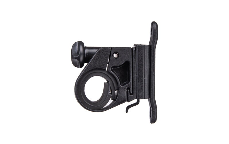 Adaptér na riadidlá na košík,otočný, 22,2-31,8mm