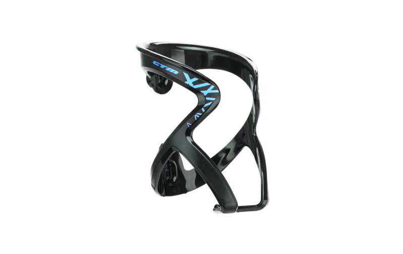 Držiak na fľašky CTM ESVE, čierna/modrá