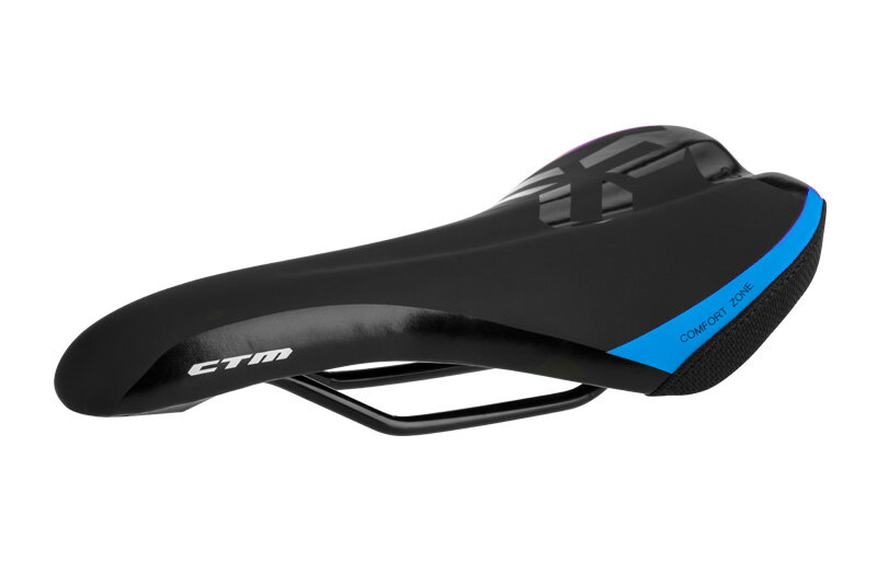 Sedlo CTM Tranz, pánske, čierna/modrá