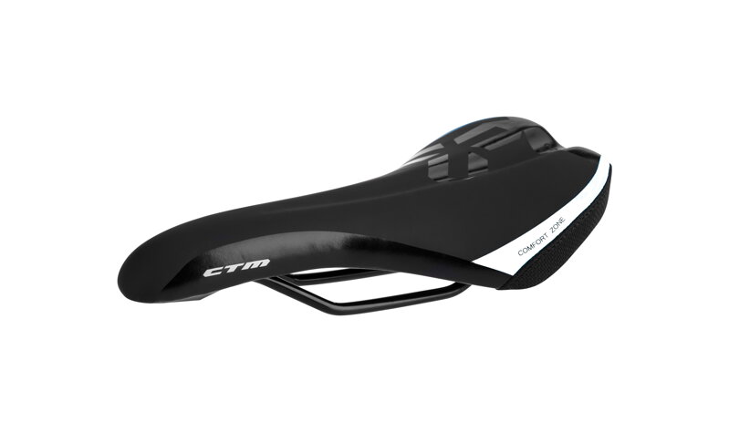 Sedlo CTM Tranz, pánske, čierna/biela