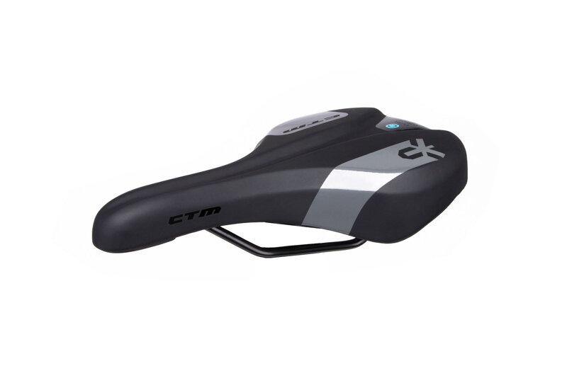 Sedlo CTM Metric, treking, gent, čierne