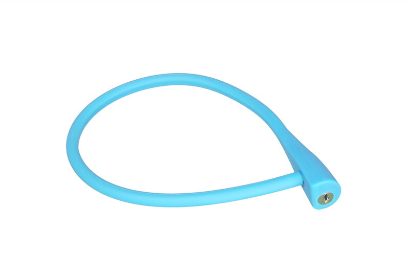 Zámok slučkový CTM SOFTY, 10x600mm, azúrová