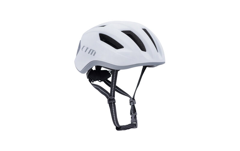 Prilba CTM Specta, matná hmlistá biela, M