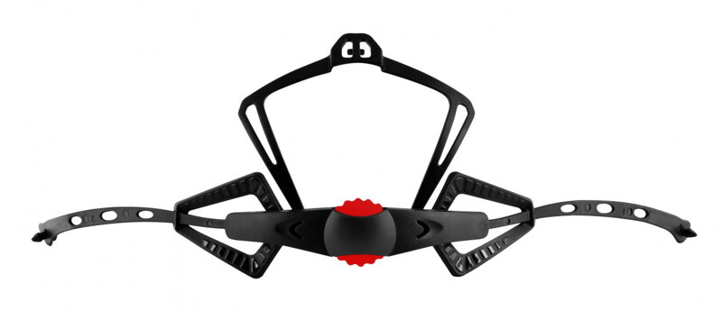 FORCE koliečko uťahovacie pre prilbu RAPTOR, čierne