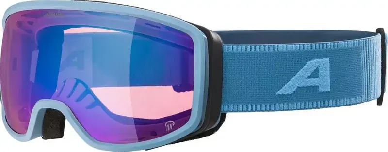 ALPINA Lyžiarske okuliare BIVIO Q smoke-blue matt