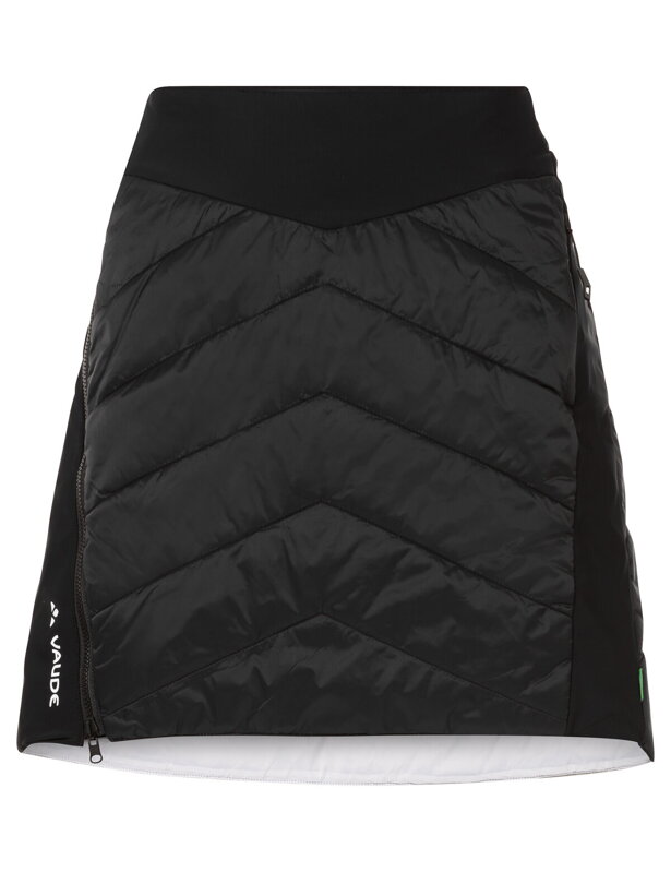 Vaude zateplená sukňa Sesvenna Reversible II, dámska, black/white