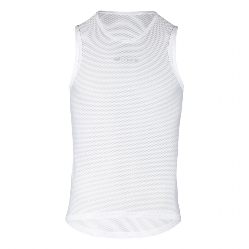 FORCE tričko funkčné VENT bez rukávov, biele