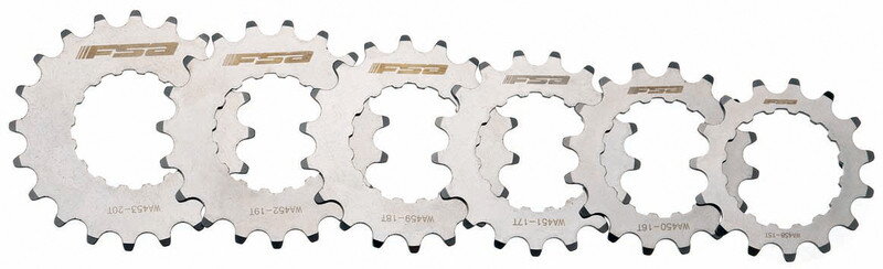 FSA pastorček E-bike 20T 2G Silver WA647