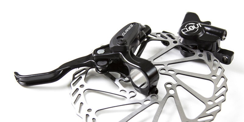 CLARKS Clout PLUS hydr. brzda predná + zadná vrátane 160mm kotúčov