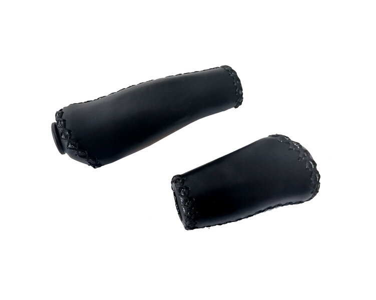 VELO rukoväte VLG-519 kraton čierne 135/92mm (OEM)