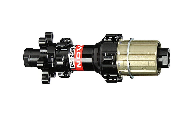 Novatec D412CB-X12-A4ALS-11S zadný náboj, 6 dier, 12x142 mm, Shimano HG, OEM