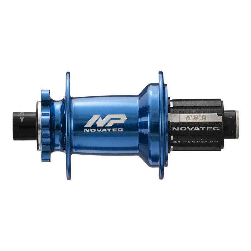 Novatec Premium XD602SB/A-B12-ABG, zadný náboj, 32 dier, 12x148, Shimano HG, modrý, OEM