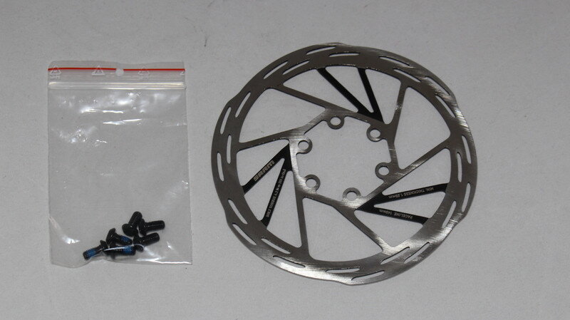 SRAM brzdový kotouč 6BOLT PACELINE 140MM ROUNDED WITH STEEL BOLTS