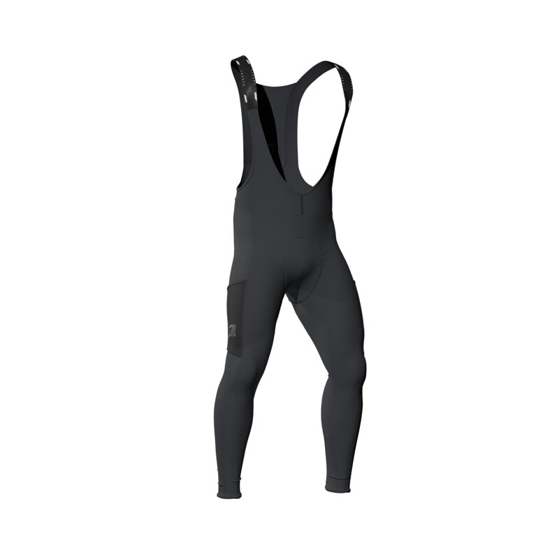 LEATT cyklistické dlhé gate Bib Long MTB ThermaFlow 4.0  , Black