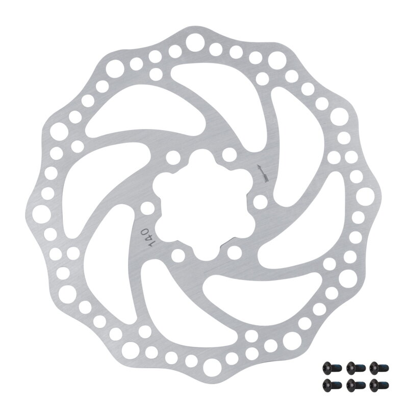 Force kotúč brzdový -6 140 mm, strieborný