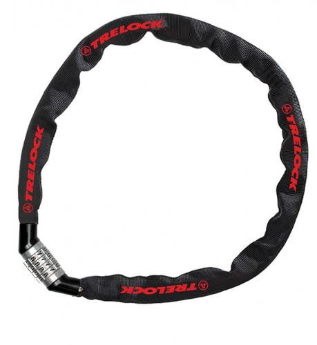 Trelock Reťazový zámok BC 115/110/4 na kód čierny, 4 mm x 110 cm
