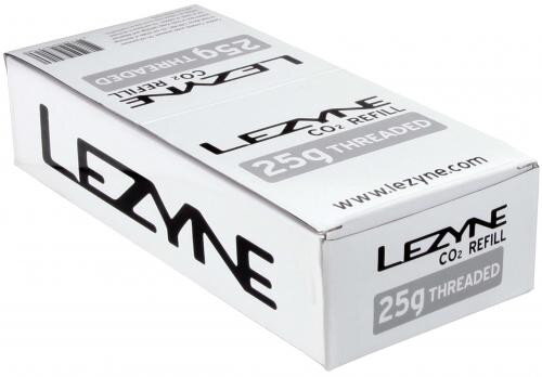 LEZYNE Bombičky CO2 balenie 5 ks, 25g, závit 5 ks
