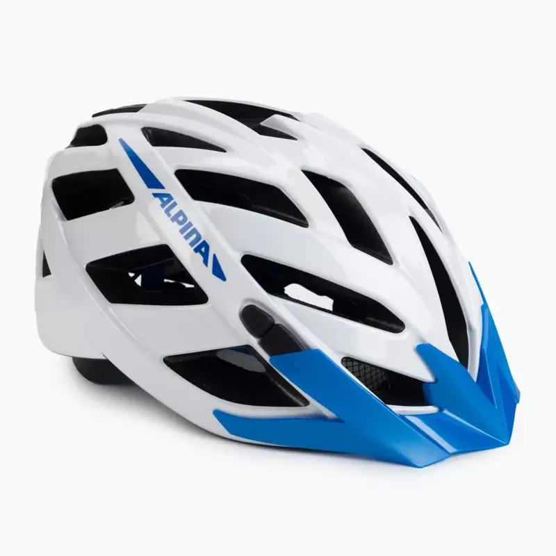 Alpina cyklistická prilba Panoma 3.0 white-blue gloss