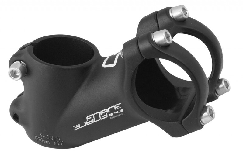 FORCE predstavec BASIC S4.3 31,8 / 70 čierny, ALU