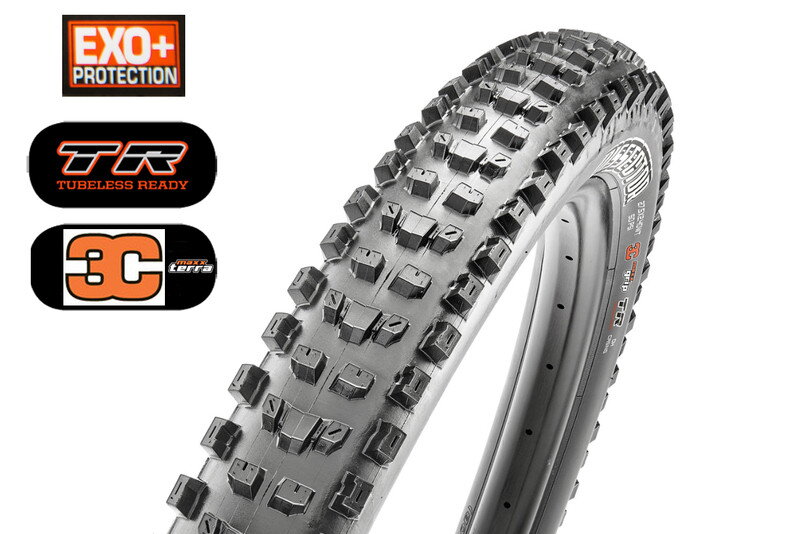 Maxxis plášť Dissector 29x2.60 WT EXO+ TR 120 TPI 3C Maxx Terra, kevlar
