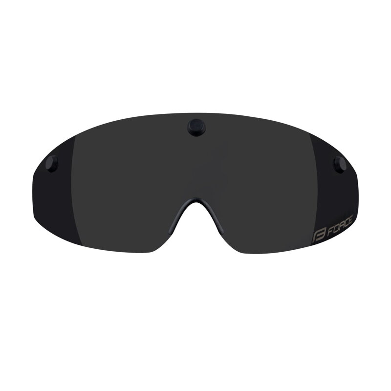 FORCE sklo náhradné k prilbe WASP, čierne laser