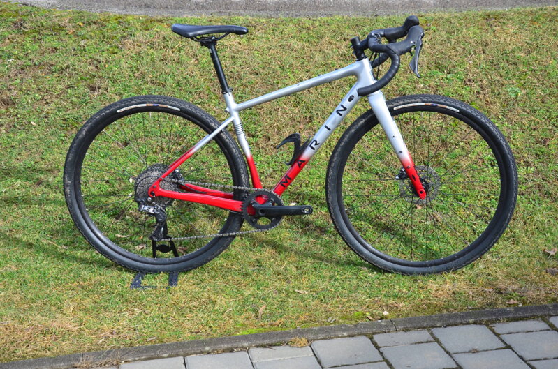 MARIN Headlands 1, chrome/červený/čierny, testovací