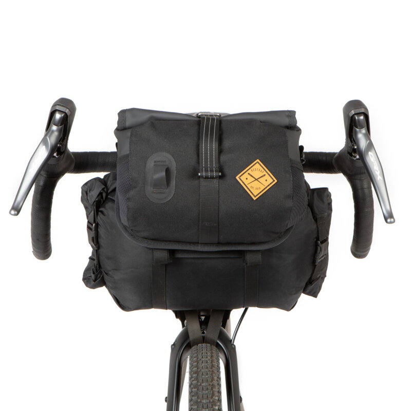 Restrap Holster Bag Plus brašňa na riadidlá 18l, čierna