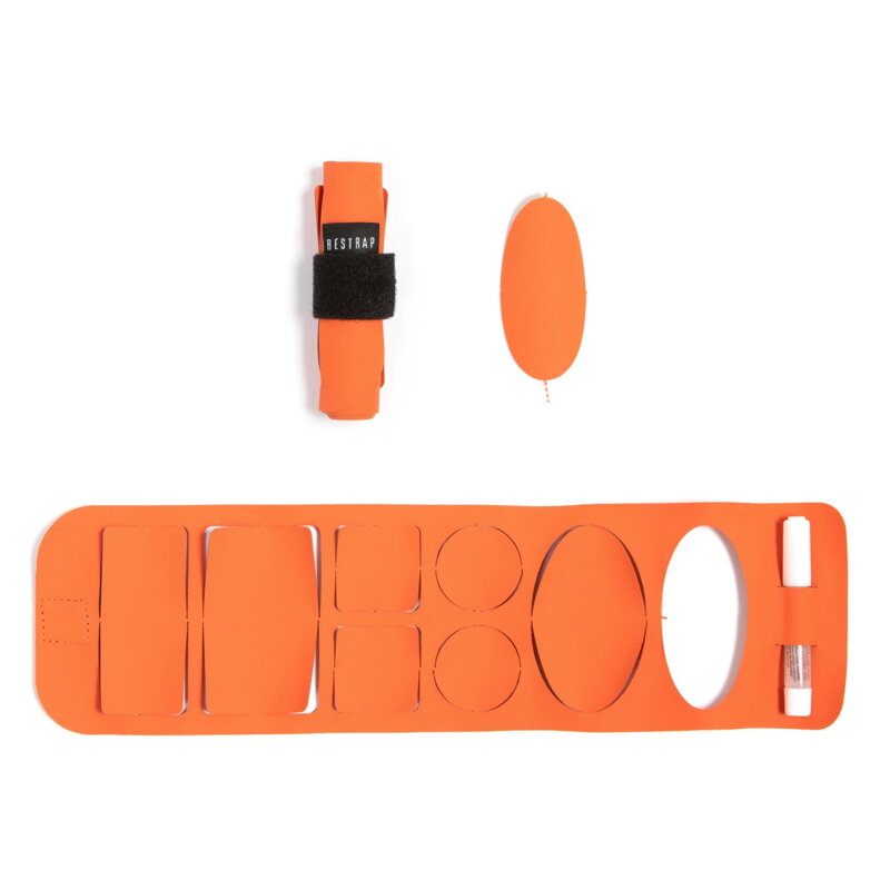 Restrap Tyre Boot Kit opravný set, oranžová