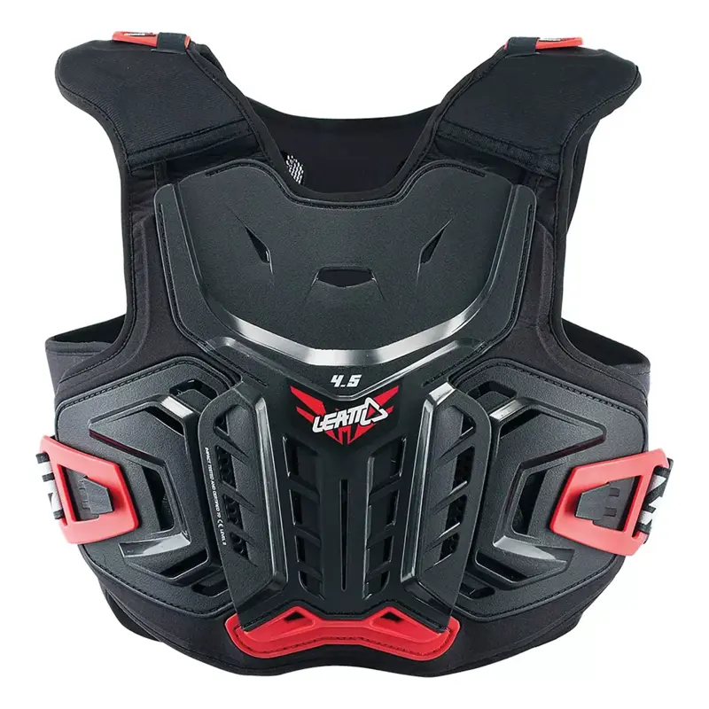 Leatt chránič tela Chest protector 4.5 Junior, čierna/červena