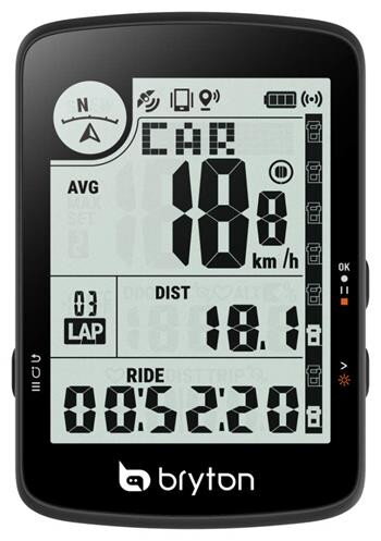 Bryton GPS cyklopočítač RIDER 17 E SKU