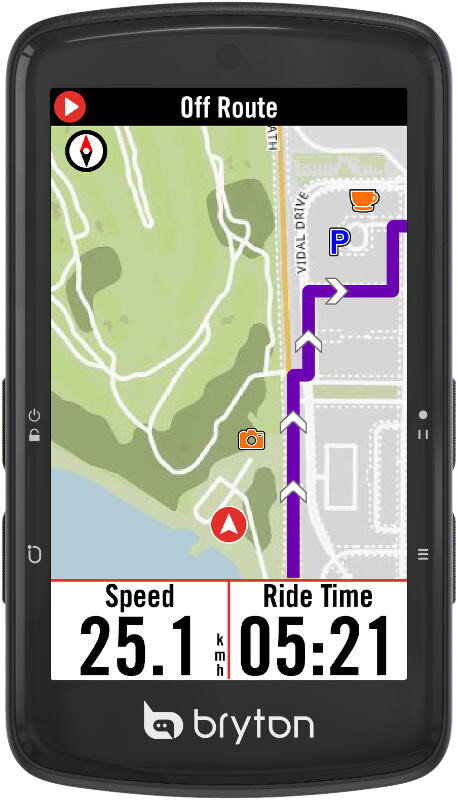 Bryton GPS cyklopočítač RIDER S810 E