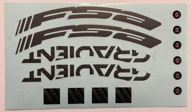 FSA nálepky na ráfik Gradient WideR Boost 148WH 29" (1set)