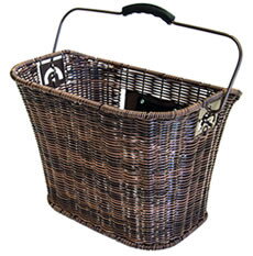 Košík na riadítka VR Expres-Klick ratan look