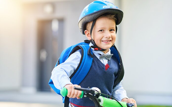 Na bicykli do školy alebo čo potrebuje malý školák – cyklista